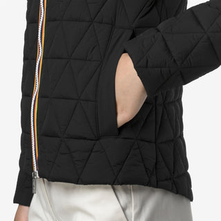 K-WAY GIACCA LIL DIAMOND QUILTED WARM
