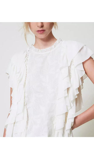TWINSET ACTITUDE Blusa in mussola