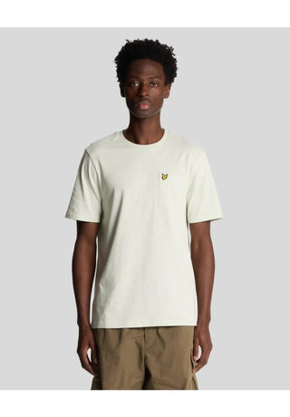 Lyle & Scott T-shirt con taschino e logo