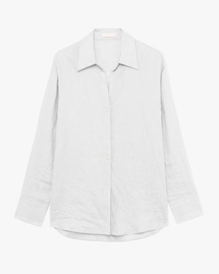 GIANNI LUPO Camicia oversize in puro lino