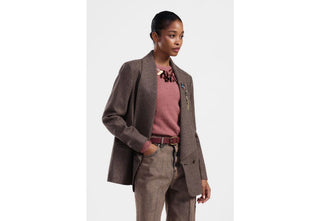 DIXIE Blazer stampato con chiusura a bottoni