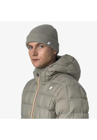 K-WAY BRICE CARDIGAN STITCH WOOL