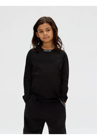 Calvin Klein Jeans T-shirt a maniche lunghe taglio relaxed