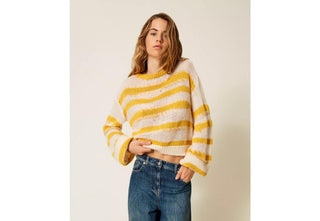 TWINSET ACTITUDE Maglia a righe