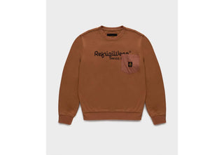 RefrigiWear PALMER SWEATSHIRT FELPA Felpa in jersey di cotone garzato,