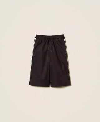 TWINSET ACTITUDE SHORT Bermuda in popeline riciclato
