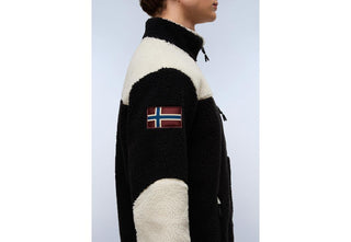 NAPAPIJRI Felpa in Pile con Zip Yupik