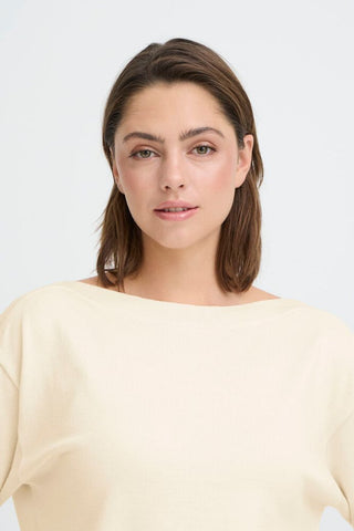 ICHI 20125811 MAGLIA Maglione con scollo a barca IHLULS