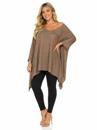 SUSY STAR Maxi Maglia in lurex