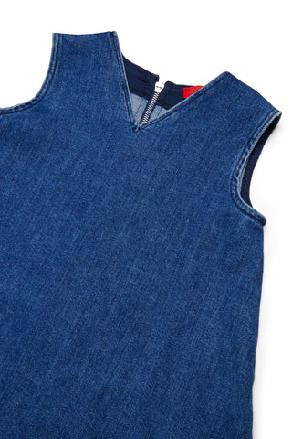 MAX&Co. Abito denim con logo