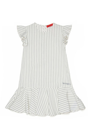 MAX&Co. ABITI Abito a righe verticali con maniche a volant