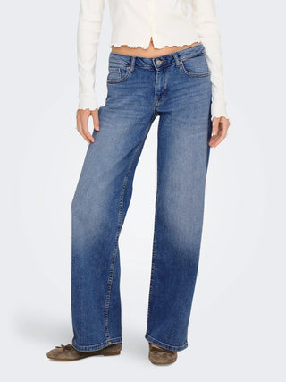 Only ONLJUDY-O Vita bassa Straight Fit Jeans