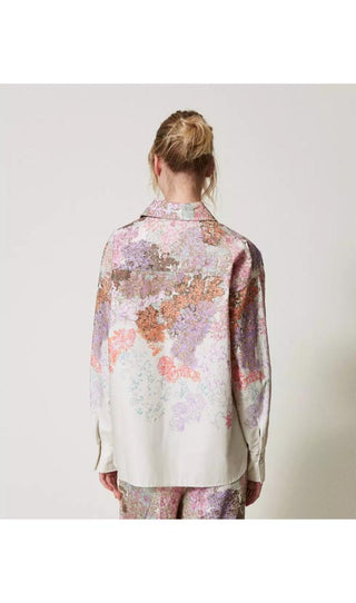TWINSET ACTITUDE Camicia a fiori