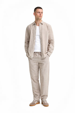 BLEND Pantalone Lino e Cotone