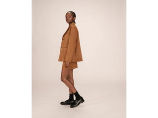 Grace & Mila Blazer in ecopelle scamosciata