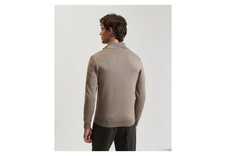 GIANNI LUPO GL35138GZ MAGLIA Cardigan in maglia fine con collo alto