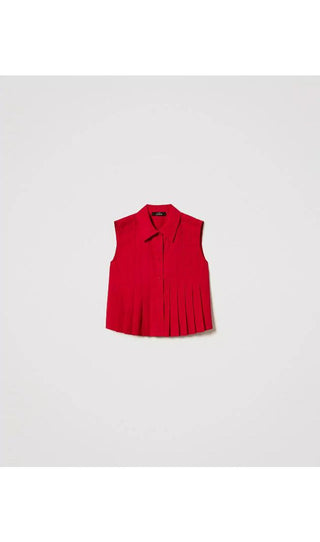 TWINSET ACTITUDE Camicia Cropped