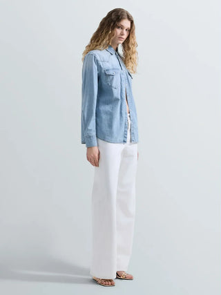 REPLAY Camicia in denim oversize