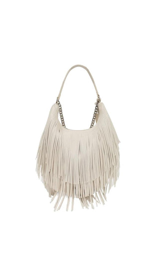 LE PANDORINE Sacca Fringe Con Catena