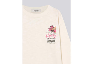 REPLAY SG7152.051 T-SHIRT T-shirt girocollo con pathc