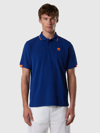 NORTH SAILS Polo con dettagli fluo