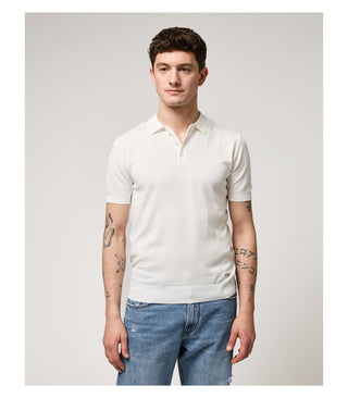 GIANNI LUPO Polo in maglia muscle fit