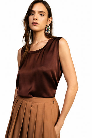 DIXIE Canotta con scollo tondo