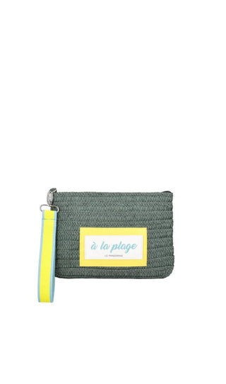 LE PANDORINE Pochette Rafia Chapeau