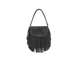 LE PANDORINE Tracolla piccola Fringe Mini Hobo
