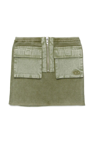 Diesel GONNA Gameryn Gonna a costine con tasche applicate