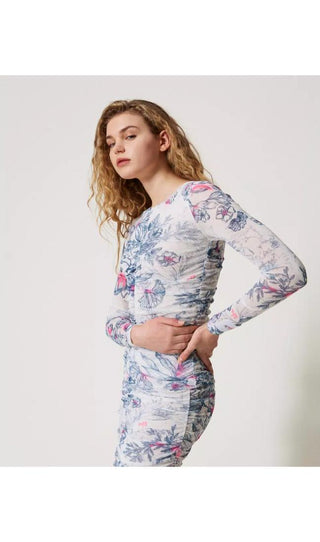 TWINSET ACTITUDE Blusa arricciatura