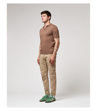 GIANNI LUPO Polo in maglia muscle fit