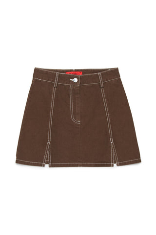 MAX&Co. GONNA Gonna con spacchi e logo applicato