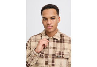 BLEND 20718469 CAMICIA Camicia Teddy a quadri