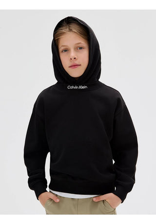 Calvin Klein Jeans Felpa con cappuccio taglio relaxed