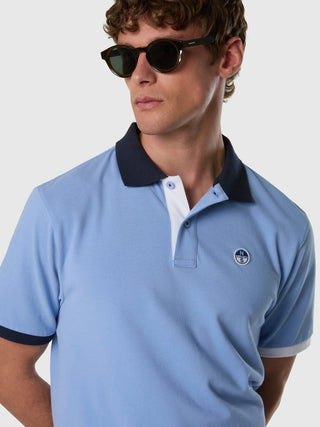 NORTH SAILS Polo con dettagli a contrasto