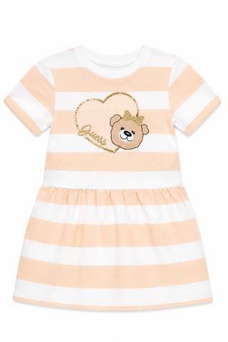 GUESS Vestito in maglia a righe