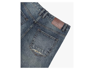 GIANNI LUPO Jeans MIKE carrot cropped jeans con strappi e riparazioni