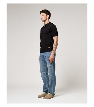 GIANNI LUPO Polo in maglia muscle fit