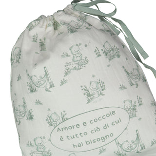 MELBY Tutina con piede in bamboo