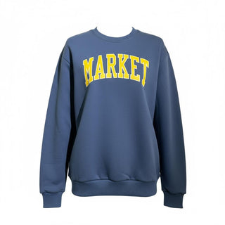 MARKET BSW006 FELPE Felpa a Giroccolo con logo