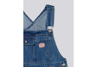 REPLAY SG9716.050 JEANS SALOPETTE STRAIGHT FIT IN DENIM