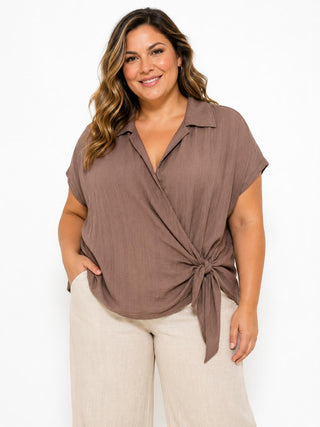 SUSY STAR BLUSA INCROCIO CON FIOCCO
