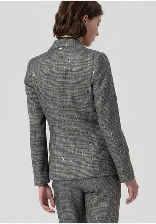 FRACOMINA Blazer regular doppiopetto in tweed