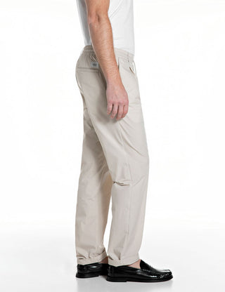 REPLAY PANTALONI TAPERED FIT CON COULISSE