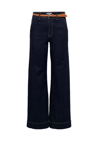 Only ONLMADISON Vita alta Wide Leg Fit Jeans