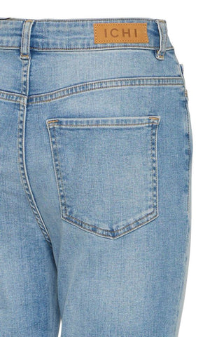 ICHI Jeans a vita alta a zampa IHTWIGGY