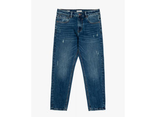 GIANNI LUPO Jeans MIKE carrot cropped fit con graffi