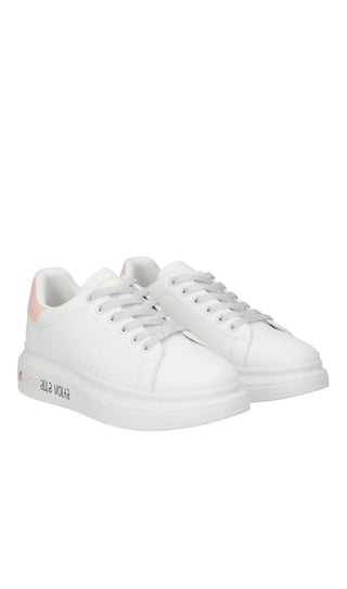 LE PANDORINE Scarpa Con scritta e Lacci In Lurex