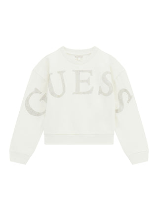 GUESS Felpa active con strass